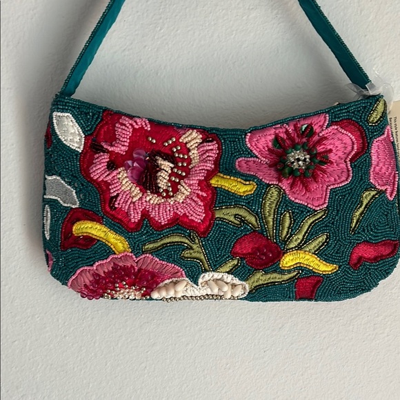 🌸✨ Viral Beaded Floral Shoulder Bag - Picture 8 of 8